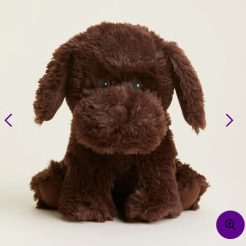 Chocolate Labrador Warmies | Microwavable Chocolate Labrador Warmies Stuffed Animal | Warmies USA