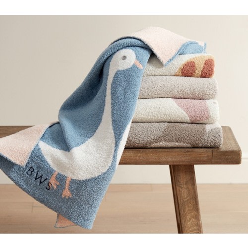 Fuzzy Duck Baby Blanket