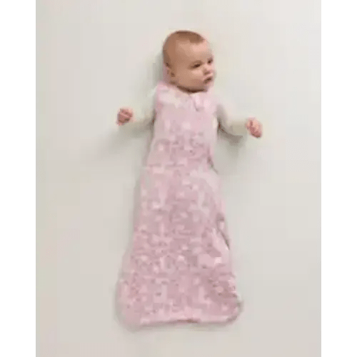 (Size S) Bamboo Sleep Bag 0.5 TOG in Lavender Hearts