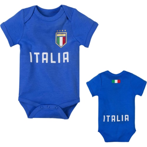 Cnins Infant Italy Soccer Jersey Bodysuit for Boy Girl Baby Onesie Unisex (12-18 months)