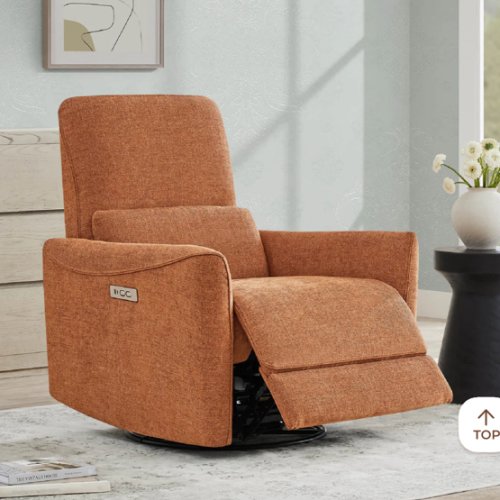 Tracee Power Swivel Nursery Glider Recliner