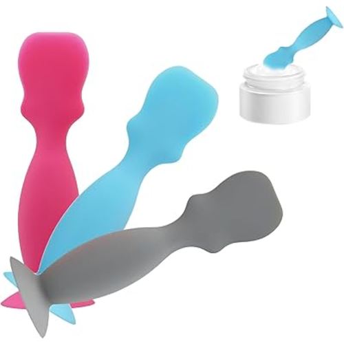 Diaper Cream Spatula - 3pcs Baby Silicone Butt Paste Applicator Spatula for Newborn Bum Care Travel Essentials