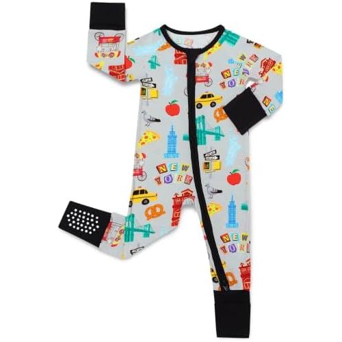 babee Reshinee Bamboo Viscose Baby Footie Pajama, Zipper Sleeper Boys Girls