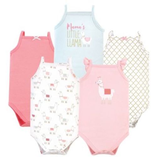 Baby Girls Hudson Soft Cotton Sleeveless Onesies