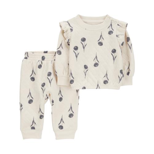 Carter's Child of Mine Baby Girl Outfit Set, 2-Piece, Sizes 0/3-24 Months