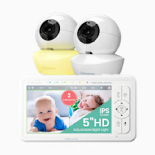 Babysense HD Split Screen Video Baby Monitor HD S2 - 2 Cameras