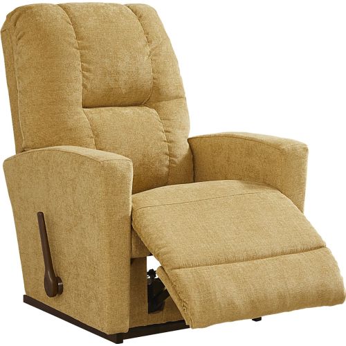 La-Z-Boy Casey I Sunflower Yellow Polyester Fabric Rocker Recliner
