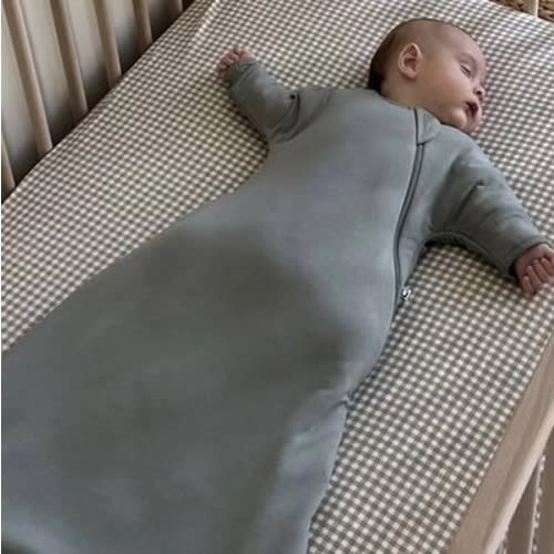 Long Sleeve Transitional Swaddle Sack - Sage
