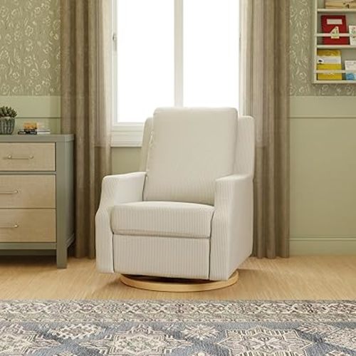 NAMESAKE Crewe Recliner and Swivel Glider in Performance Eco-Weave, Water Repellent, Greenguard Gold & CertiPUR-US Certified