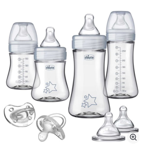 Duo Newborn Baby Bottle Gift Set - Neutral | Chicco
