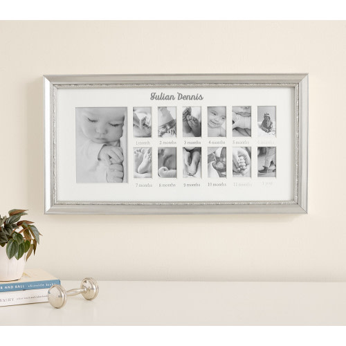 Silver Leaf First Year Frame (11.5" x 22")
