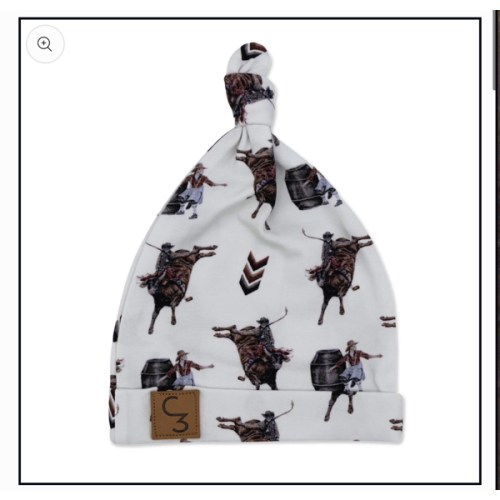 Bull Rider Newborn Baby Hat – Cowkid Clothing Company