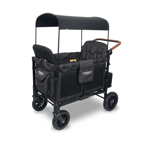 Wonderfold W4 Luxe Multifunctional Quad Stroller Wagon