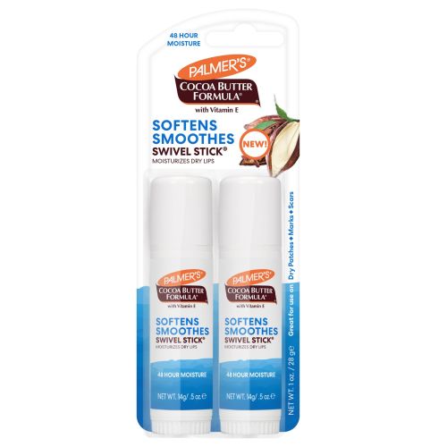Palmer's Cocoa Butter Swivel Stick Lip Balm, 2 CT