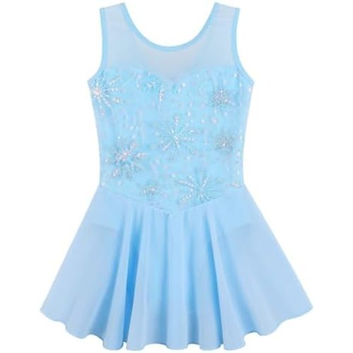 BAOHULU Toddlers Dancing Cosplay Tutu Ballet Leotard for Girls 3-12 Years