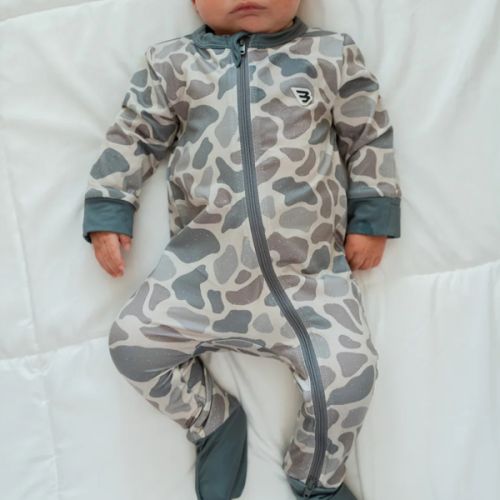 Baby Zip Up - Classic Deer Camo – BURLEBO