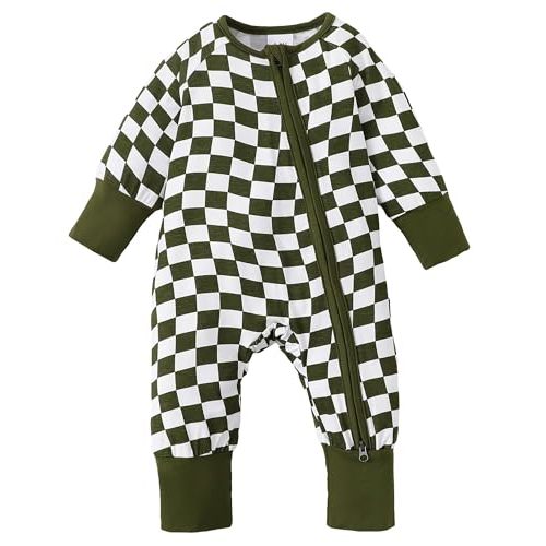 Mikrdoo Baby Boy Preemie Jumpsuits Infant Clothes Newborn Boys Romper Pajamas Clothing
