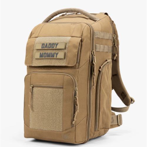 Everyday Diaper Bag Backpack: The Ultimate Diaper Bag Backpack by TBG – Tactical Baby Gear BROWN