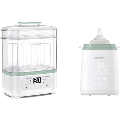 Momcozy Sterilizer and Dryer & Momcozy Bottle Warmer