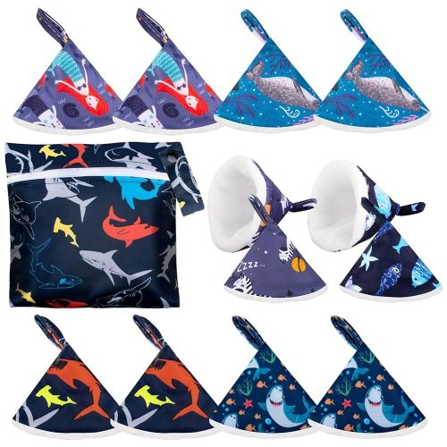 12 Pcs Peepeeteepe for Baby Boy with Storage Bag, Reusable Peepeeteepe Baby Boy with Hang Loop (6 Patterns)