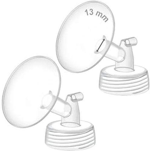 Maymom Wide Neck Pump Part for Spectra S1/S2 Pumps; Incl Wide Mouth Flange; Not Original Spectra Flange; Replaces Spectra Shield
