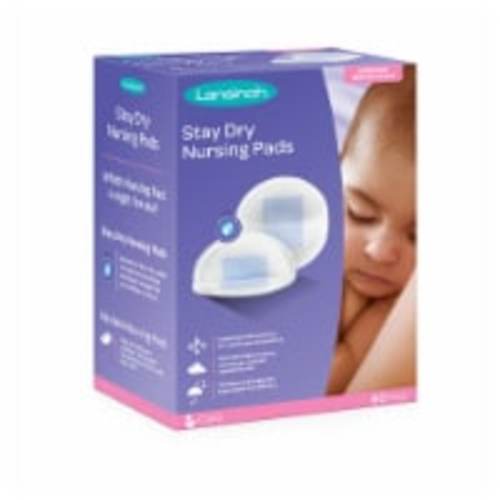 Lansinoh Stay Dry Disposable Nursing Pads, 60 ct