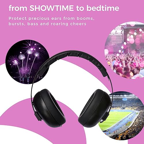 BANZ Bubzee Baby Headphones for Noise Protection - Baby Ear Muffs, Newborn Infant & Toddler, 0 to 36 Months, Adjustable