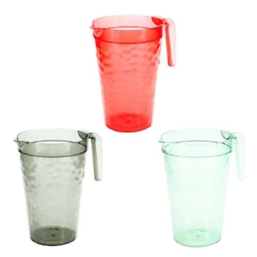 Plastic Wave-Pattern Pitchers, 2.5 qt.