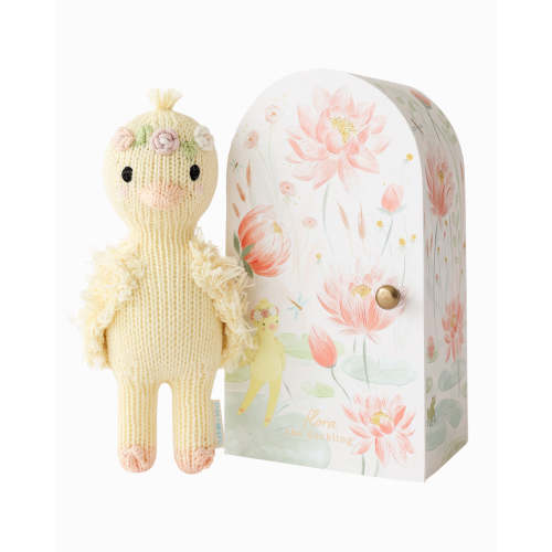 Tiny Flora the duckling (mauve)