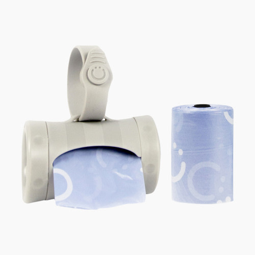 Ubbi On-the-Go Bag Dispenser - Gray, Dispenser