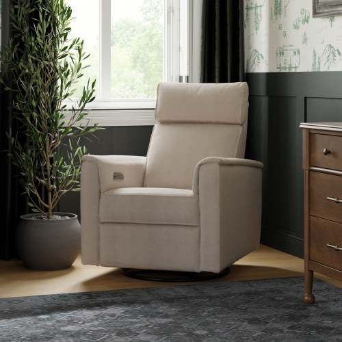 Monogram by Namesake Willa Plus Power Glider Recliner w/ Power Headrest