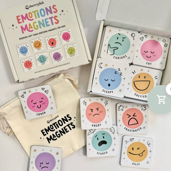 Emotions Magnets - Soft Foam Magnets (20pc set) – Cherrypick