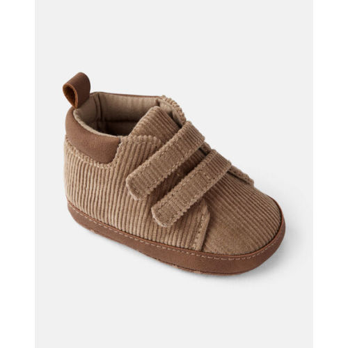 Baby Boy Corduroy High-Top Casual Sneakers - Brown | Carter's