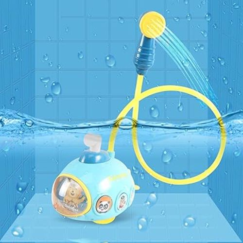 Bath Shower Head, Bathtub with Smooth Edges That can use, and Play with Safely, Shower Toy (A)