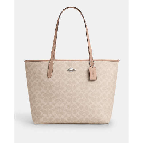 COACH® Outlet | City Tote Bag In Signature Canvas