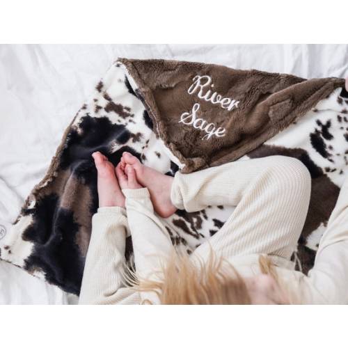 Personalized Baby Blanket Mud Pie Pony Minky and You Choose - Etsy