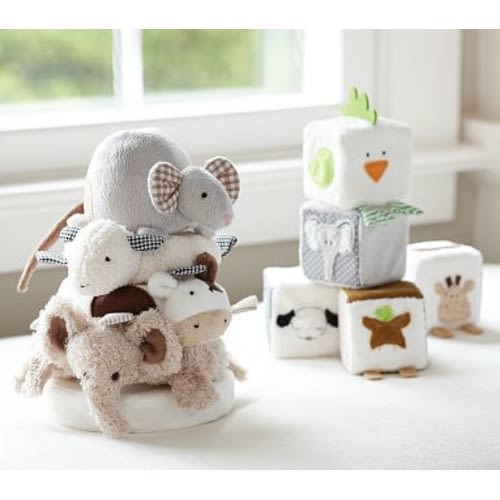 Farm Plush Blocks and Stacker