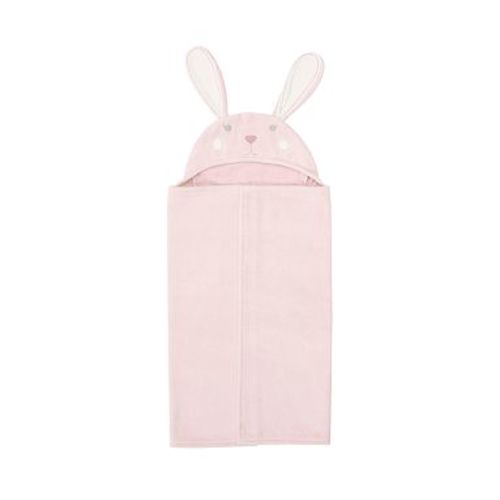 Critter Baby Hooded Towel, Pink Bunny