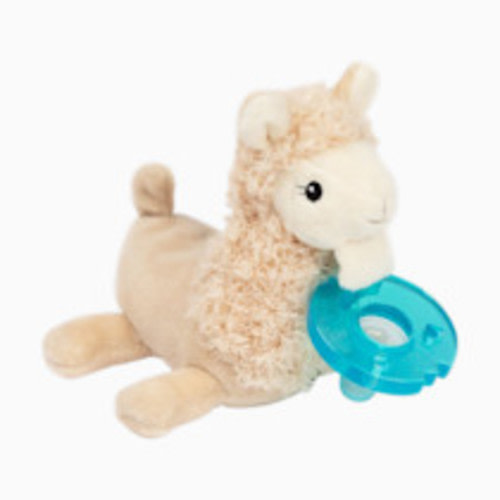WubbaNub Pacifier - Llama, Attached