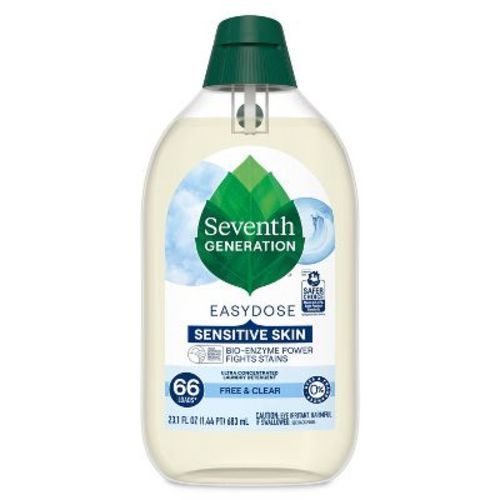 Seventh Generation Free & Clear Ultra-Concentrated 66-Loads Laundry Detergent – 23.1 fl oz