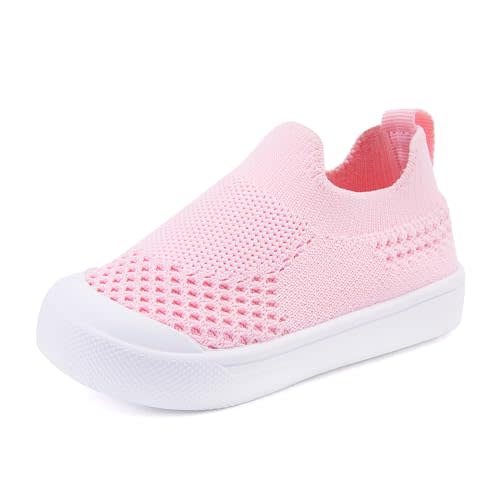 BMCiTYBM Baby Sneakers Girls Boys Lightweight Breathable Mesh First Walkers Shoes 6-24 Months