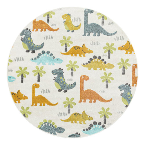 Unique Loom Dinotopia Whimsy Kids Rug & Reviews | Wayfair