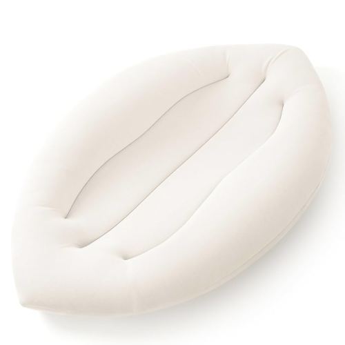 Baby Lounger for Newborn: Skin-Friendly & Breathable for 0-12 Months Infant Tummy Time & Playtime - Portable & Lightweight for New Parents Home Use & Travel