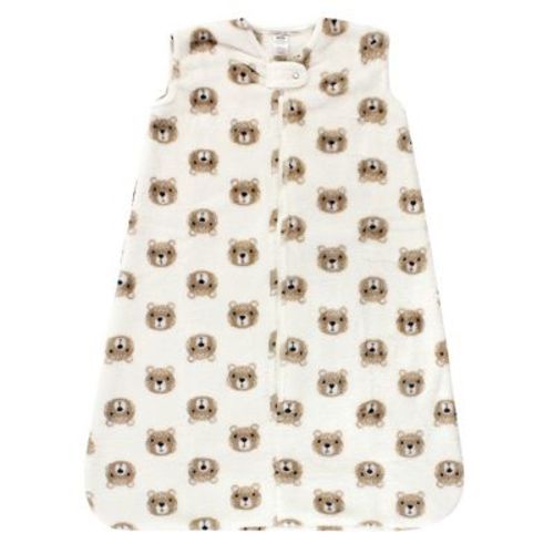 Hudson Baby Unisex Baby Plush Sleeveless Sleeping Bag, Sack, Blanket, Bear, 6-12 Months