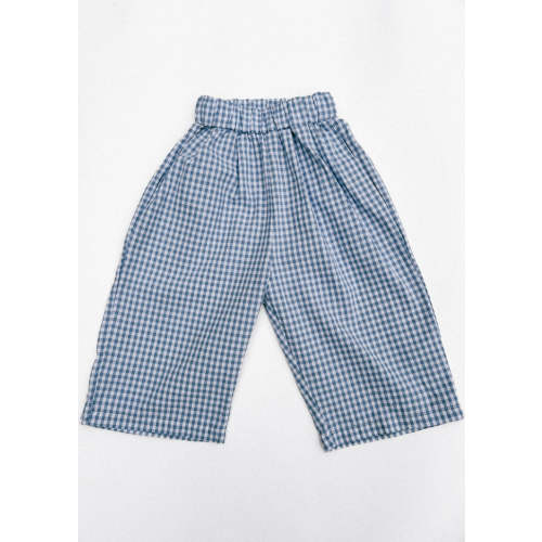 Gingham Pants- Blue