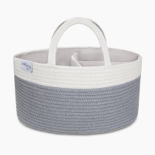 Natemia Rope Diaper Caddy Organizer - Grey
