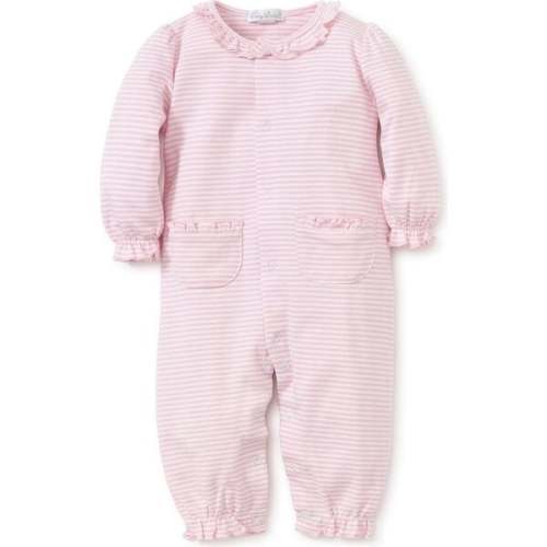 Simple Stripe Playsuit, Pink - Kissy Kissy | 6-9 month