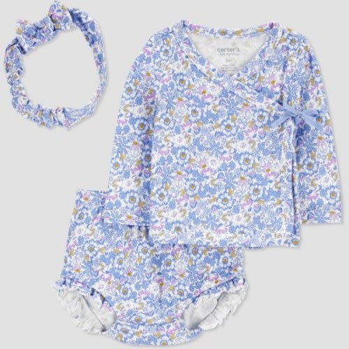 Carter's Just One You® Baby Girls' 2pc Floral Coordinate Set, Size: 3M