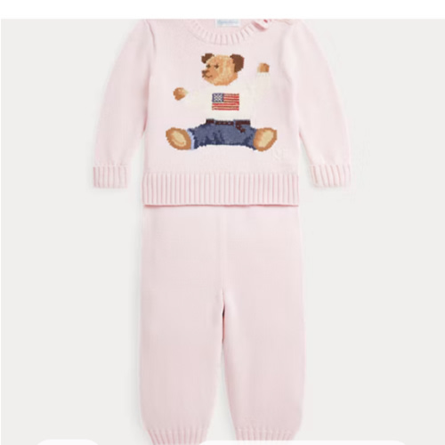Polo Bear Sweater & Pant Set