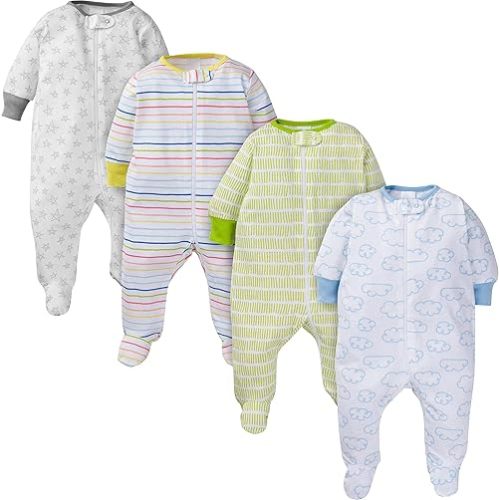 Baby 4-Pack Sleep 'N Play Footies Multi Pack